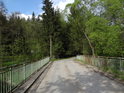 Most přes řeku Chrudimku v Pasekách.